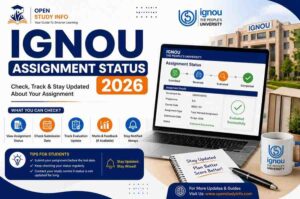 IGNOU Assignment Status 2026
