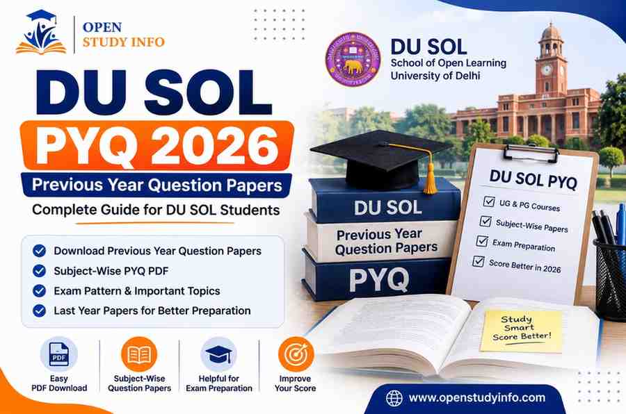 DU SOL PYQ 2026