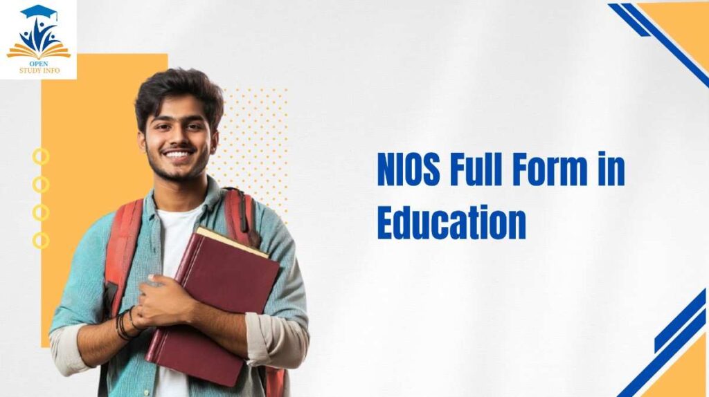 NIOS Full Form in Education
