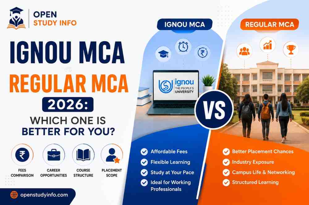 IGNOU MCA vs Regular MCA 2026: Which One Is Better for You